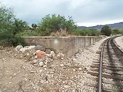 Clarkdale, Depot ruins
