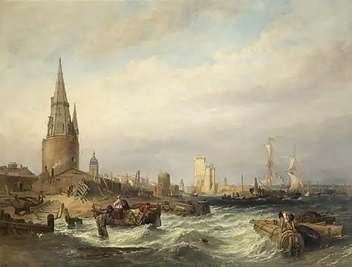 The Harbour of La Rochelle (1852)