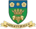 Coat of arms of Szigetújfalu