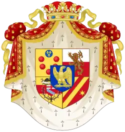 Blason Elisa Bonaparte (1777-1820) orn