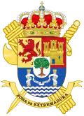 Coat of arms of the 3rd Zone of the Guardia Civil (Extremadura)