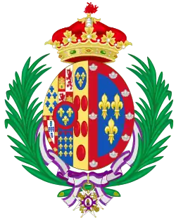 Coat of arms used as Spanish Infanta (1936–1960)