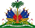Coat of arms of the Republic of Haiti (1859–1964) and (1986-present)