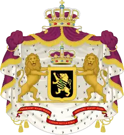 Coat of arms of the Prince of Belgium