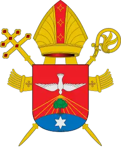 Coat of arms of the Archdiocese of Palmas