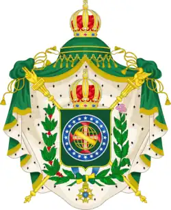 Coat of arms of the Emperor of Brazil