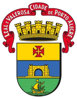 Coat of arms of Porto Alegre, Brazil