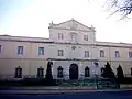 Facade of the main building of the Colégio Militar