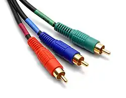 Component video (3-channel YPbPr)