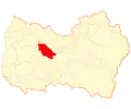 Location of Pichidegua commune in O'Higgins Region