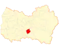 Map of Placilla commune in O'Higgins Region