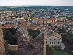 Conegliano as seen from the castle in 2008