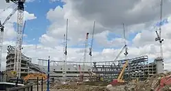 White Hart Lane demolished, August 2017