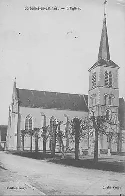 The church in Corbeilles in 1939