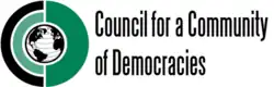 Logo of the Council for a Community of Democracies