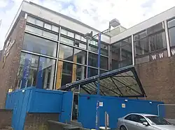 A view of the baths in February 2020