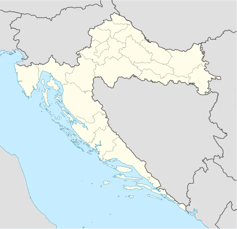 Croatian War of Independence is located in Croatia