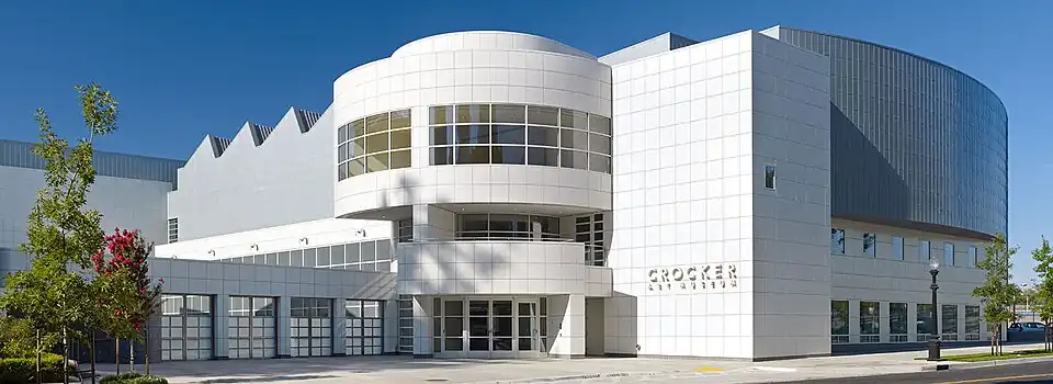 The Teel Family Pavilion, the new wing of the Crocker Art Museum.