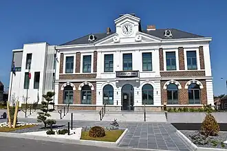 The town hall in Bruay-sur-l'Escaut
