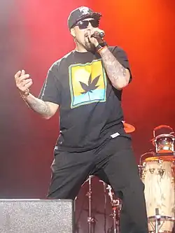 B-Real performing in 2016