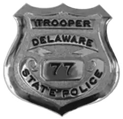 Badge of Delaware State Police