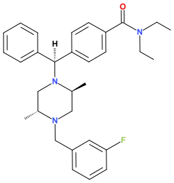 Chemical structure of DPI-221.