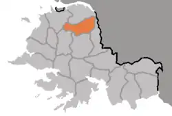 Location of Anak County