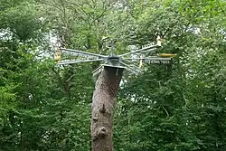 'Data Tree' sculpture at Lesnes Abbey Woods