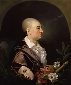 David Garrick by Johann Zoffany) (1763)
