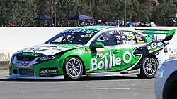 David Reynolds driving the #55 Bottle-O Racing Team Ford FG Falcon in 2012