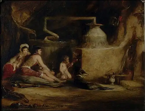 The Irish Whiskey Still by David Wilkie