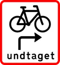 U7: Bicycles and small mopeds may make right turn when traffic signal is red.