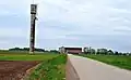 Pajieslys farm a water tower in Diksiai