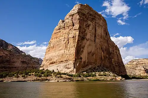 Steamboat Rock in Dinosaur National Monument