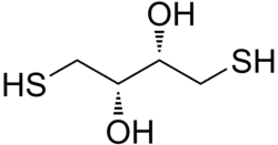 Dithiothreitol, a reagent in protein biochemistry