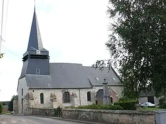 The church in Doméliers
