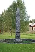 Yeomans' Haida Totem Pole, Galleri Astley, Uttersberg, Sweden