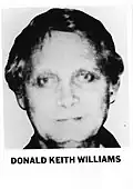 Donald Keith Williams FBI Most Wanted Poster