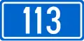 D113 state road shield