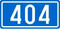 D404 state road shield