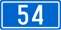 D54 state road shield