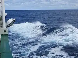 Rough seas are common in the Drake Passage