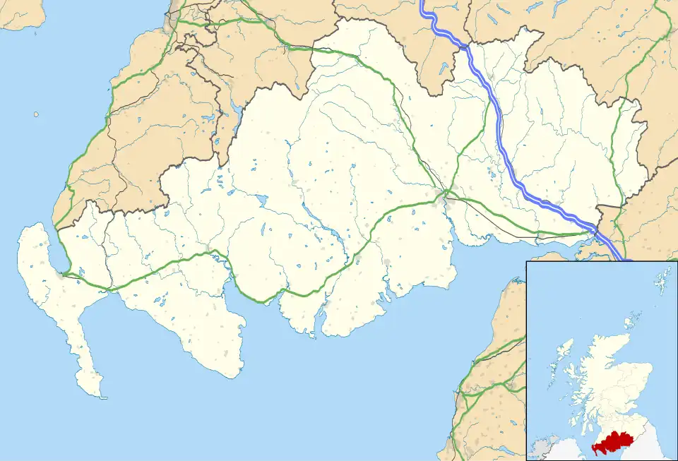 Cummertrees is located in Dumfries and Galloway