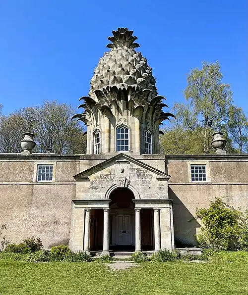 The Dunmore Pineapple, a folly in Dunmore Park, near Airth in Stirlingshire