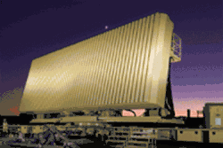 "Super Green Pine" radar antenna.