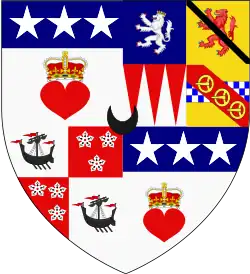 Coat of arms of the Earl of Selkirk