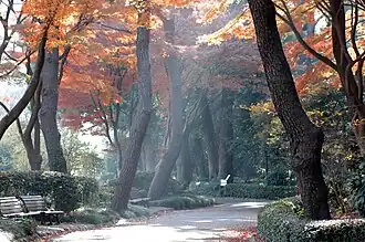 Public walkway, Edo East Garden