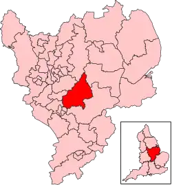 Map of constituency