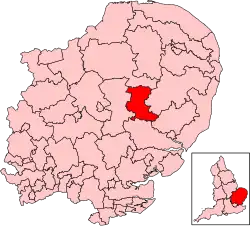 Map of constituency
