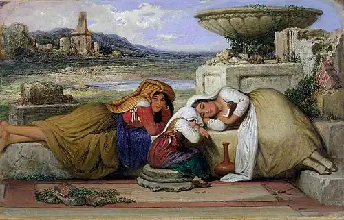 Mendicants of the Roman Campagna, 1840